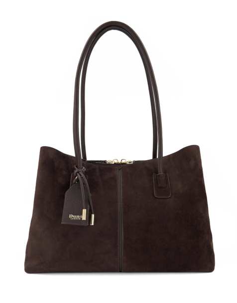 Dune London Deserving l shoulder bag in dark brown - view 1