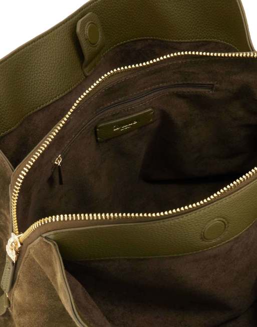 Dune London Deserving l shoulder bag in khaki, 2 of 4