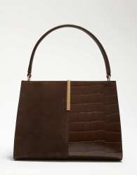 Dune London Destined m grab bag in brown