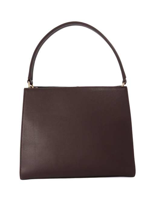 Dune London Destined m grab bag in burgundy, 3 of 4