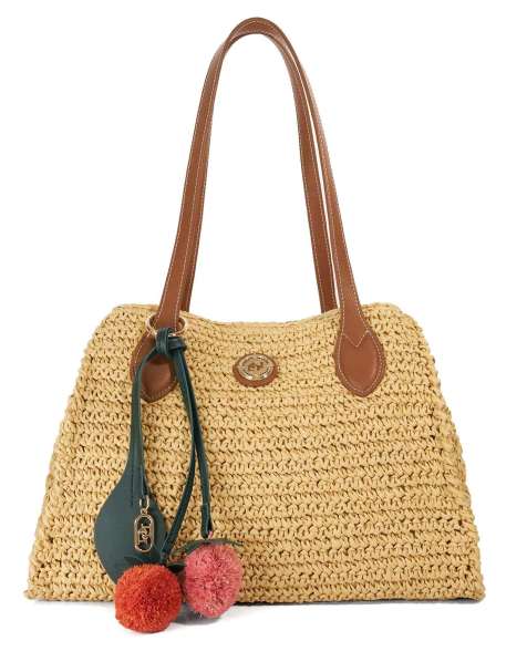 Dune London Devotedly shopper bag in natural - view 1