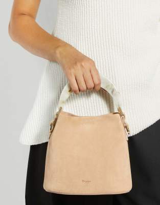 Dune London Dharla shoulder bag in white