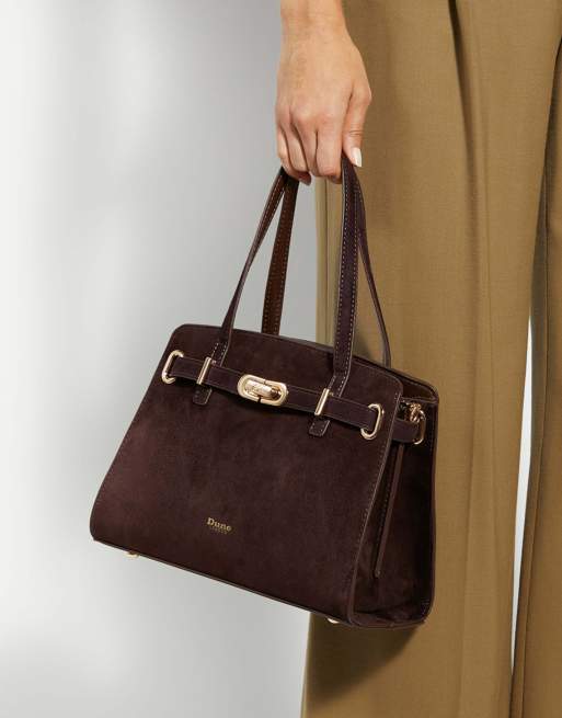Dune London Dinidefine grab bag in brown ASOS