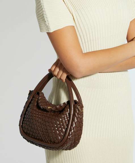 Dune London Dinideliberate grab bag in chocolate - view 1