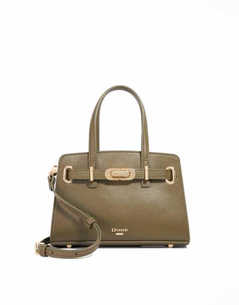 Dune London Dinkydefine grab bag in dark_green - view 1