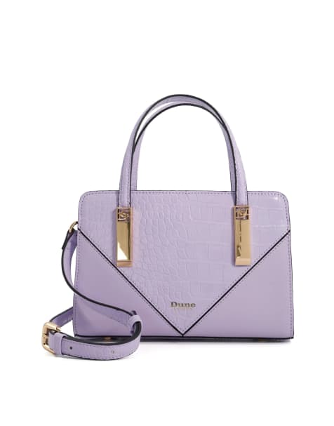 Dune London Dinkydenbeigh bag in lilac - view 1