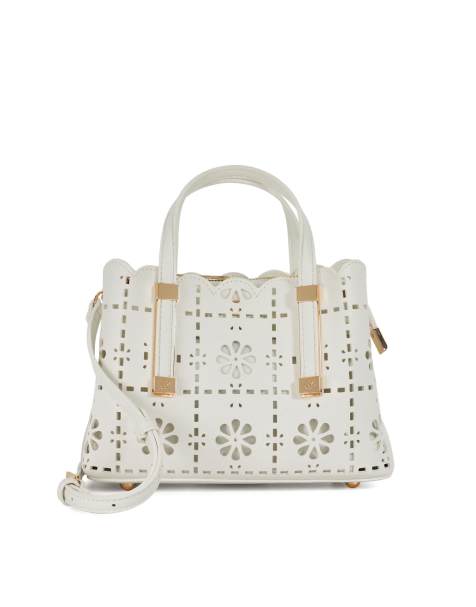 Dune London Dinkydorry bag in white - view 1