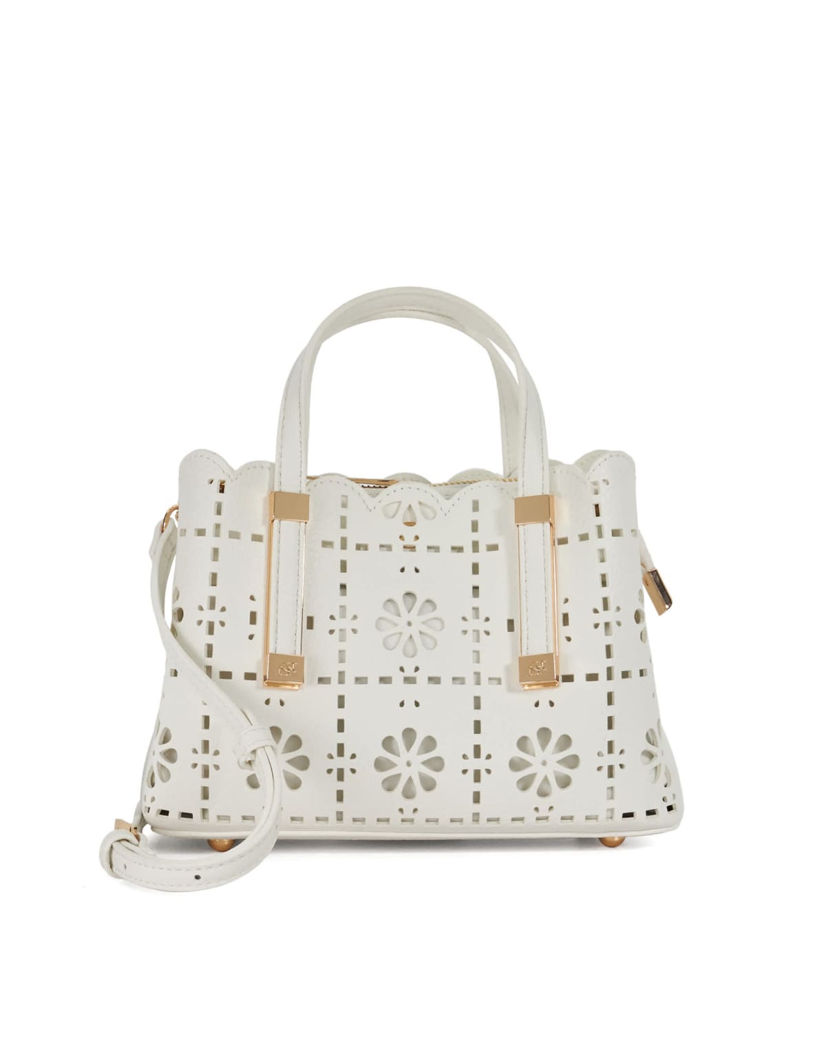 Dune London Dinkydorry bag in white