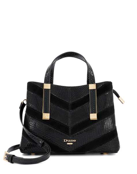 Dune London Dinkydorry grab bag in black - view 1