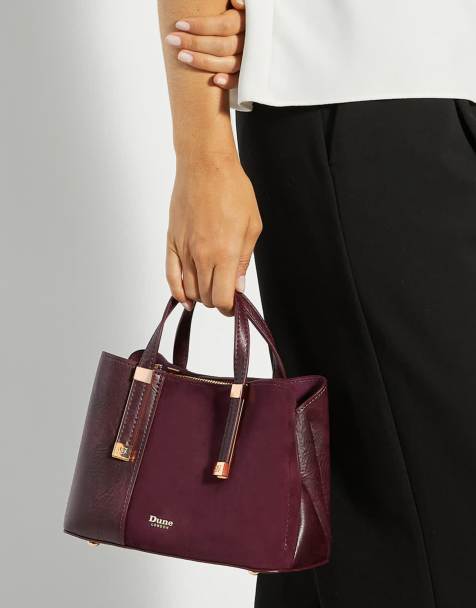 Dune London Dinkydorry grab bag in purple - view 1