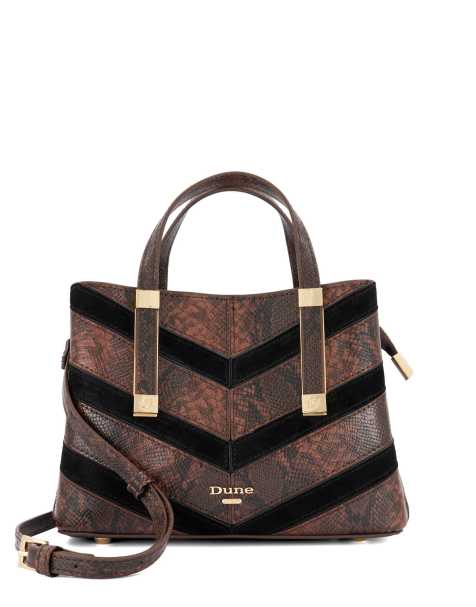 Dune London Dinkydorry p grab bag in brown - view 1