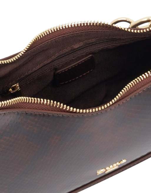 Dune London Direction shoulder bag in brown, 2 of 5