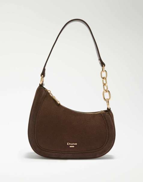 Dune London Direction shoulder bag in brown - view 1