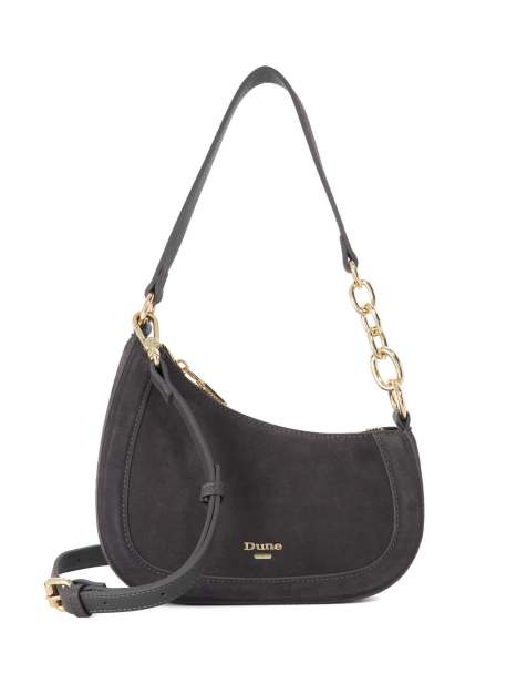 Dune London Direction shoulder bag in dark grey - view 1