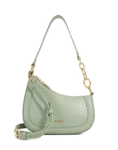 Dune London Direction shoulder bag in sage - view 1