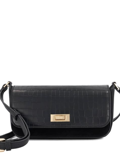 Dune London Discreet crossbody bag in black - view 1