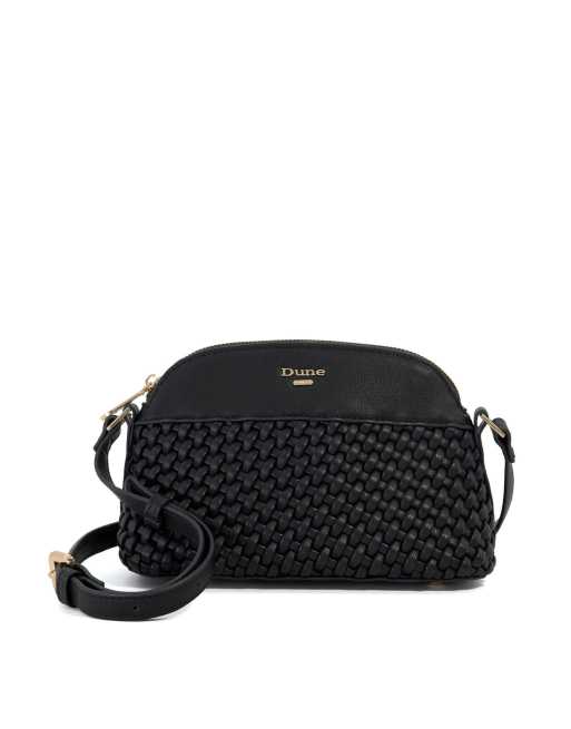 Dune London Distinct crossbody bag in black