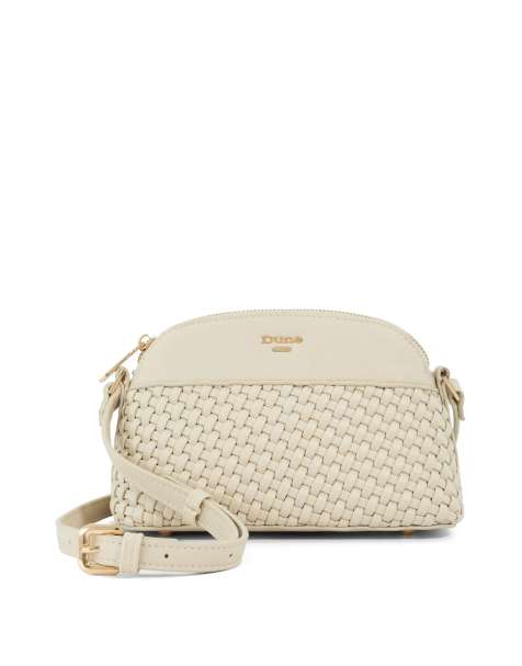 Dune London Distinct crossbody bag in cream - view 1