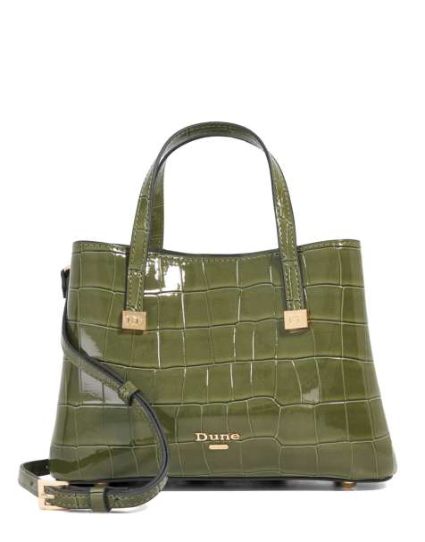 Dune London Dominantly tote bag in green - view 1