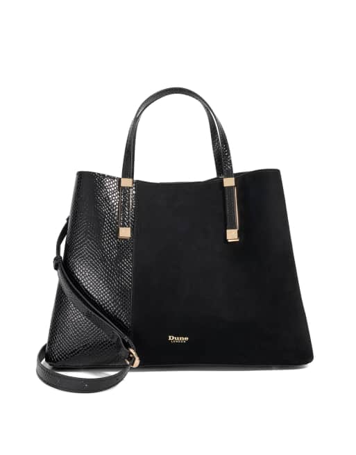 Dune London Dorry tote bag in black
