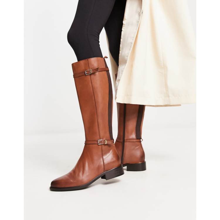 Dune long 2025 brown boots