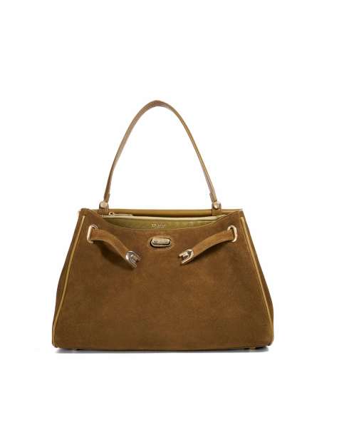 Dune London Dynamic m tote bag in khaki - view 1