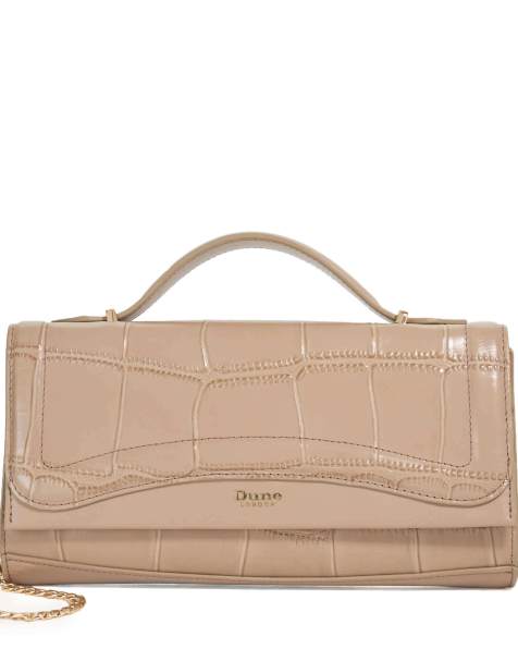 Dune London Edited grab bag in grey - view 1