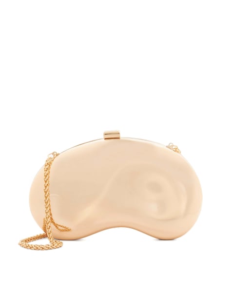 Dune London Eline clutch bag in gold - view 1