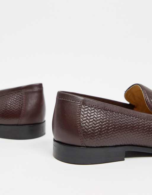 Dune 2024 burgundy loafers