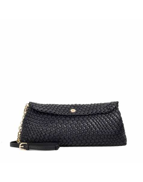 Dune London Encourage clutch bag in black - view 1