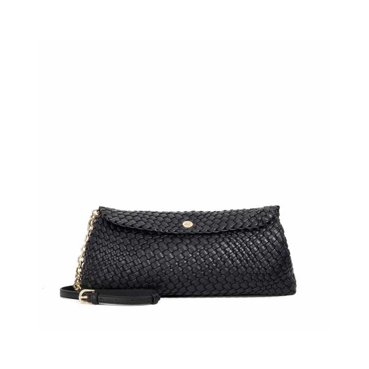 Dune London Encourage clutch bag in black ASOS