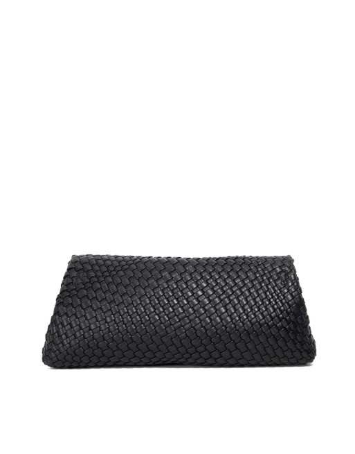 Dune London Encourage clutch bag in black, 3 of 4