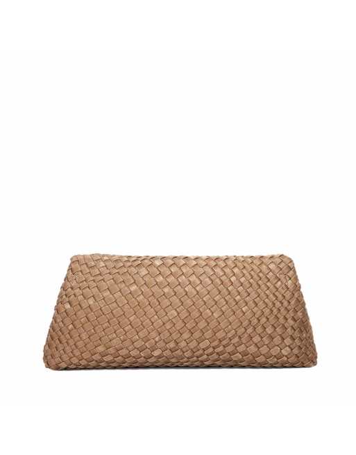 Dune London Encourage clutch bag in bronze, 3 of 4