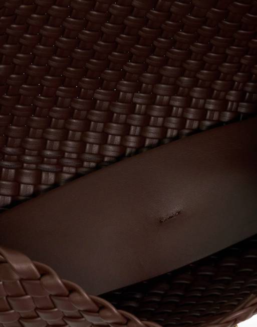Dune London Encourage clutch bag in brown, 4 of 4