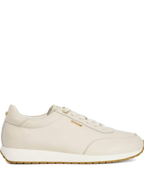 Dune London Ettah trainers in white - view 1