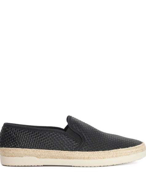 Dune London Fabbien espadrilles in black - view 1