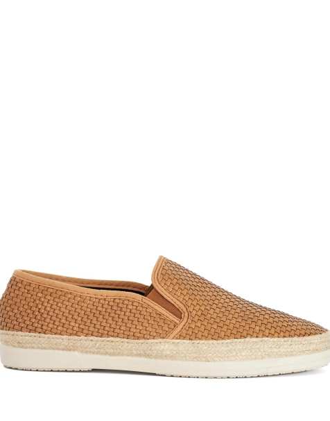 Dune London Fabbien espadrilles in tan - view 1
