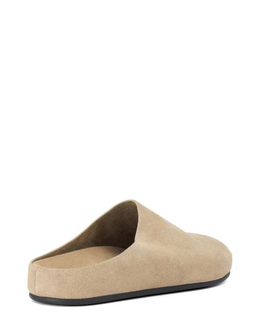Dune London Galinna mules in taupe, 2 of 3