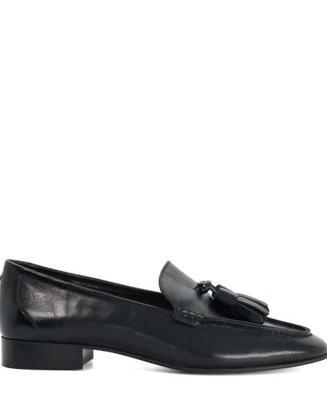 Dune London Gateway loafers in black - view 1