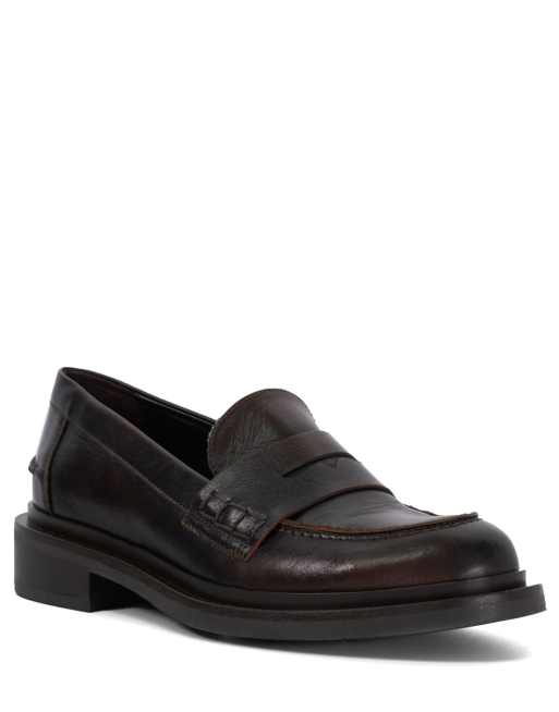 Dune London Giri loafers in brown