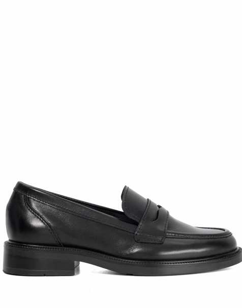Dune London Giya loafers in black - view 1