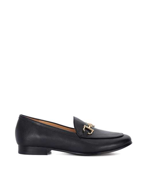 Dune London Glair loafers in black