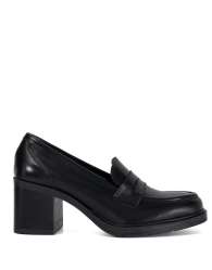 Dune London Glanzer loafers in black
