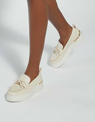  Glide loafers in ecru