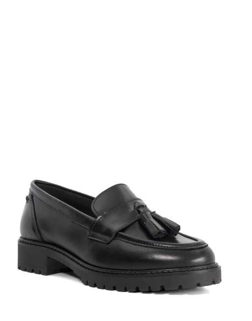 Dune London Gracelyn loafers in black, 4 of 4