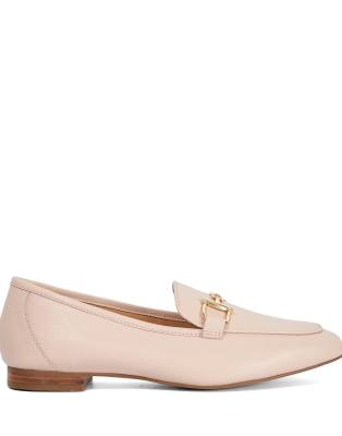  Grained loafers in blush