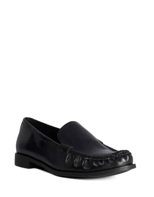 Dune London Grates loafers in black, 3 of 3