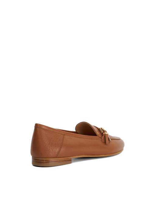 Dune London Greya loafers in tan, 2 of 4