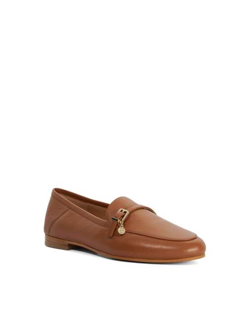 Dune London Greya loafers in tan, 4 of 4
