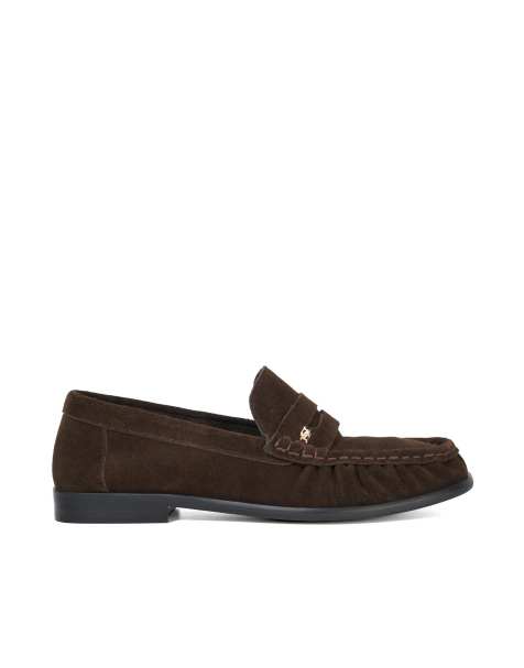 Dune London Grisella loafers in brown - view 1